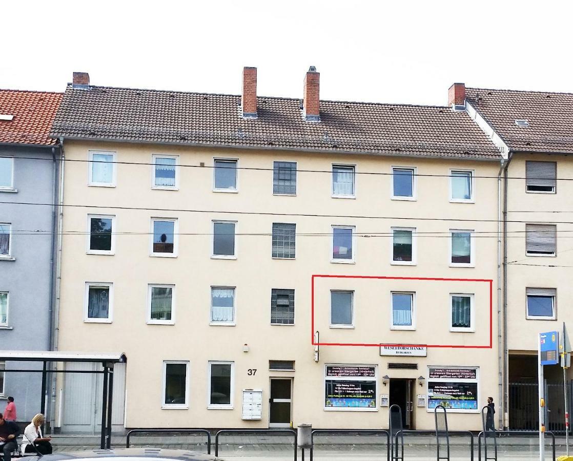 Moderne Ferienwohnung Am Wesertor Kassel Exterior foto